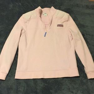 Zip pull over jacket